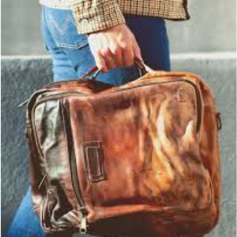 Bedstu Socrates Backpack/Crossbody/Messenger Bag in Cold Brew TieDye